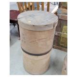 2- 16' Wooden Round Boxes