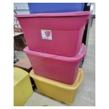 3- 30 Gallon Totes
