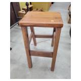 Oak/ Pine Bar Stool - 24' tall