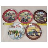5- John Deere Collector Plates