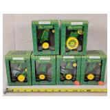 6- John Deere Christmas Ornaments