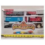 HO Bachmann Santa Fe Train Set - Sealed