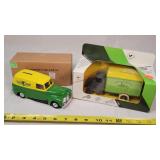 2- John Deere Bank Vehicles
