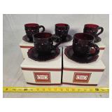 10 pcs of Avon Cape Cod Glassware