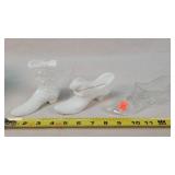 3- Fenton Glass Slippers & Boot