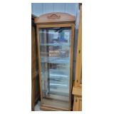 4 Shelf Curio Cabinet - 12x27x75
