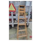 6ft Wooden Step Ladder