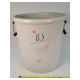 Red Wing 10 Gallon Crock - 7" Hairline on side