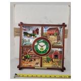12" John Deere Collector Clock