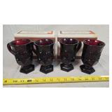 4 pcs of Avon Cape Cod Glassware