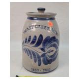 Money Creek Stoneware Crock - 11" Tall
