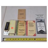 Deere & MN Adv. Ledgers & Thermometer