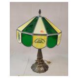 John Deere Stained Glass Lamp