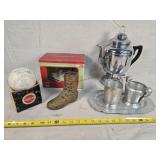 Vintage Tea Pot No Cord. Vintage softball, & More