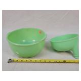 Jadeite Mixer Accessory & Bowl- Uranium Glow