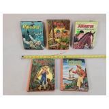 5- Story Books / Huck Finn, Robin Hood, & More