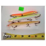 3- Loose Fishing Lures