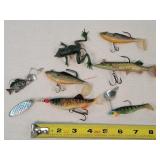 7- Soft Loose Fishing Lures