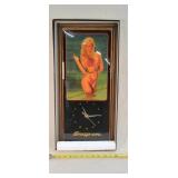 Snap-on Bikini Pinup Girl Clock
