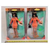 2- Tangerine Twist Barbie Dolls