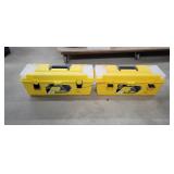 2 Plano Toolboxes w/ Small Organizers