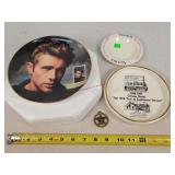 James Dean Plate, Victory Ash Tray & More