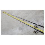 Zebco & Shakespeare Fishing Rods w/ Reels 78'