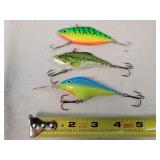 3 - Loose Fishing Lures