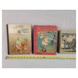 3- Antique Children's Story Books