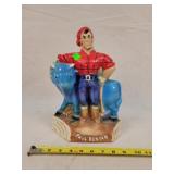 Paul Bunyan Decanter - Empty