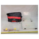 Tackle Box of Organizers w/ Misc Tackle
