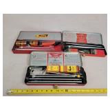 3- Vintage Open Gun Cleaning Kits