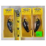 3- Storm Deep & Wiggle Wart Fishing Lures