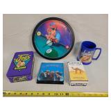 Camel Advertising Matchbooks, Game, & Clock