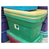 4- 30 Gallon Storage Totes