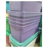 4- Sterling 33 Gallon Storage Totes