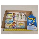 Snoopy Bobber & 7- Finnigan's Lures