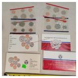 1987 & 1992 US Mint UNC Coin Sets