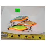 3- Loose Fishing Lures