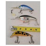 3- Loose Fishing Lures