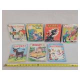 7- 1950's Rand McNally Book-Elf Books