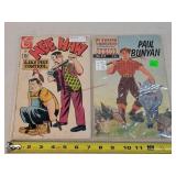 Paul Bunyan & Hee Haw Vintage Comic Books