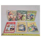 6- 1950's Children's Little Golden Books