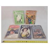 5- Antique Magazines - Includes Railroad one