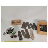Cheese Box, Antique Door Hardware & Misc