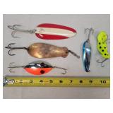 5 Spoon Lures