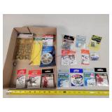17 Packs of Fishing Hooks / Tackle / Sinkers