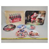 7- Plastic Coca-Cola Trays