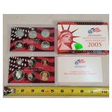 2005 United States Mint Silver Proof Set