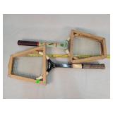 2- Vintage 28' Tennis Rackets